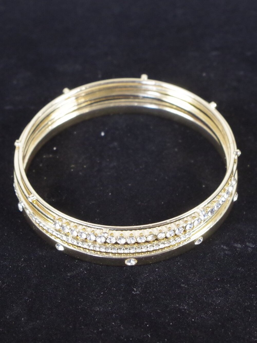 Forever 21 Rhinestone Bangles